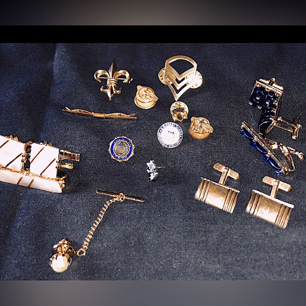 Men’s Vintage jewelry lot